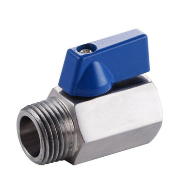 Hardware Factory Store Inc - Compact Street Valve 1/4" NPT - 1/4"