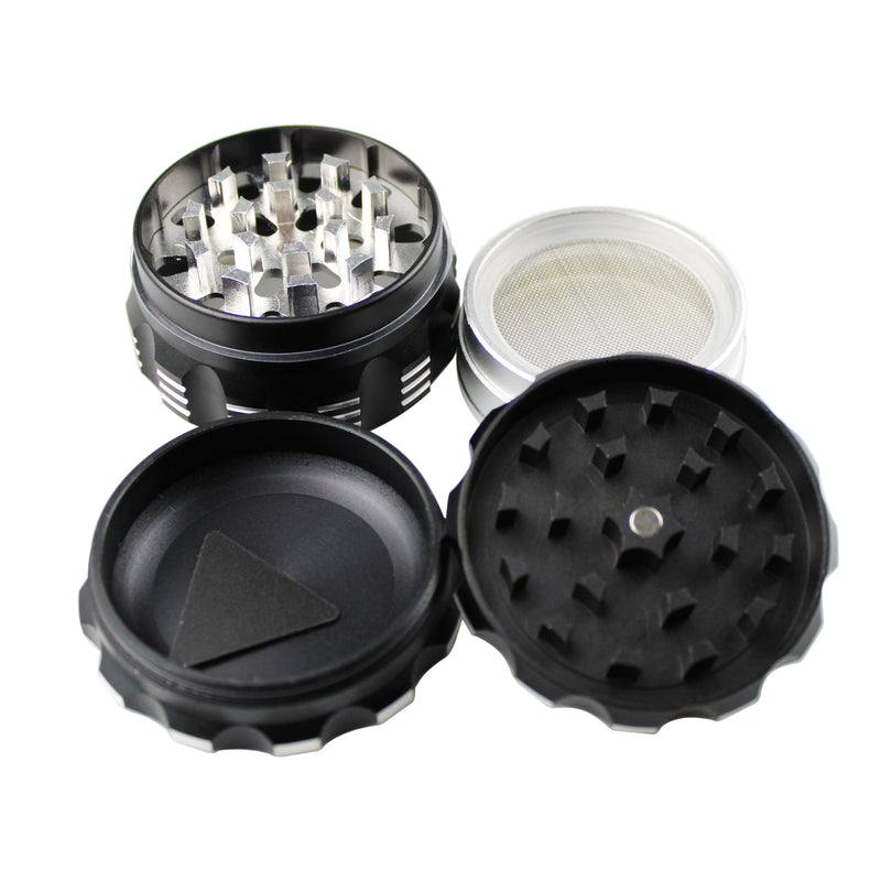 2.5" Spice Herb Grinder - Black Aluminium