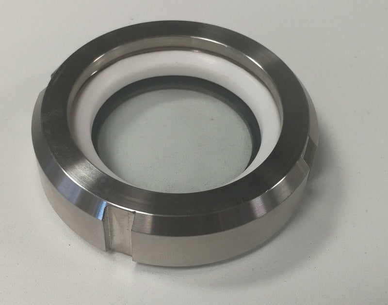 2“ Sanitary Sight Glass Stainless Steel SS304 w/ Screw