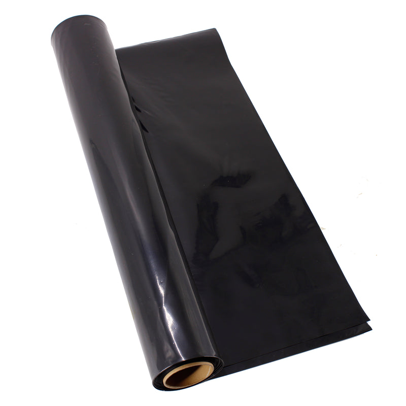 HYDROPONIC DEPOT Black Plastic Sheeting Roll 6 Mil