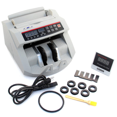 Hardware Factory Store Inc - Bill Money Counter Multi Currency Cash Counting Machine - [variant_title]