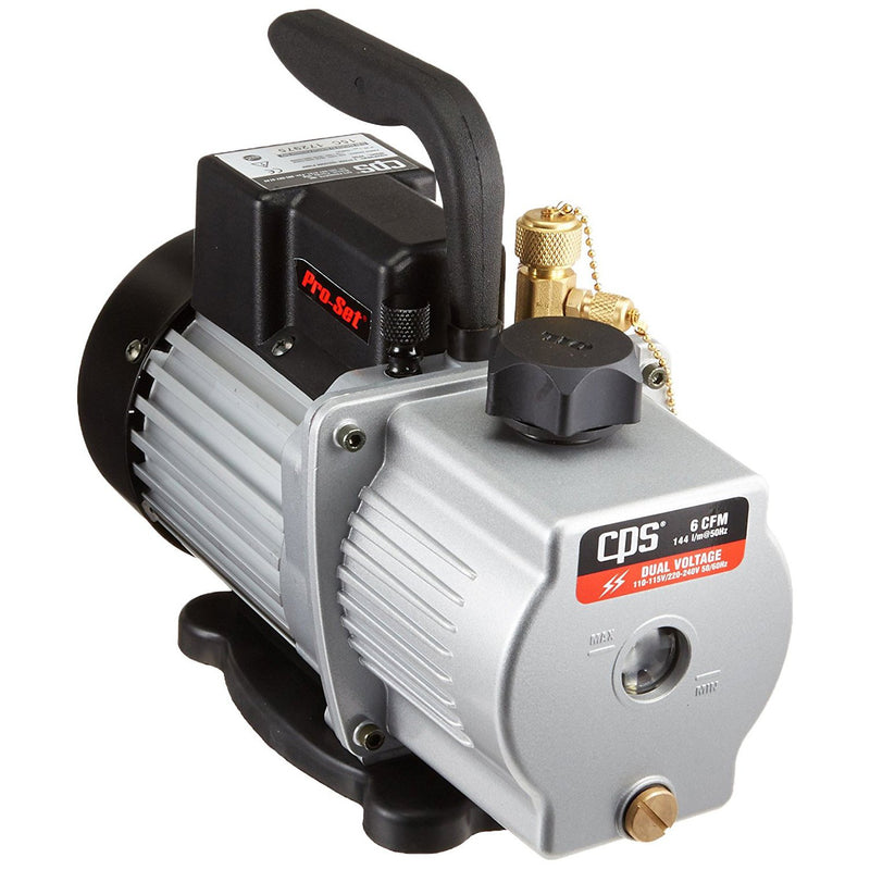 Hardware Factory Store Inc - CPS VP6D Pro-Set Vacuum Pump 6CFM 2 Stage - [variant_title]