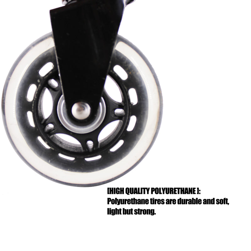 5PCS 3IN Office Chair Caster Wheels Heavy Duty Universal Fit