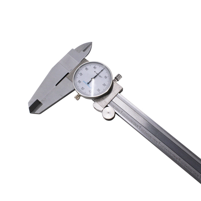 0-12" 4 Way Dial Caliper .001" Shock Proof