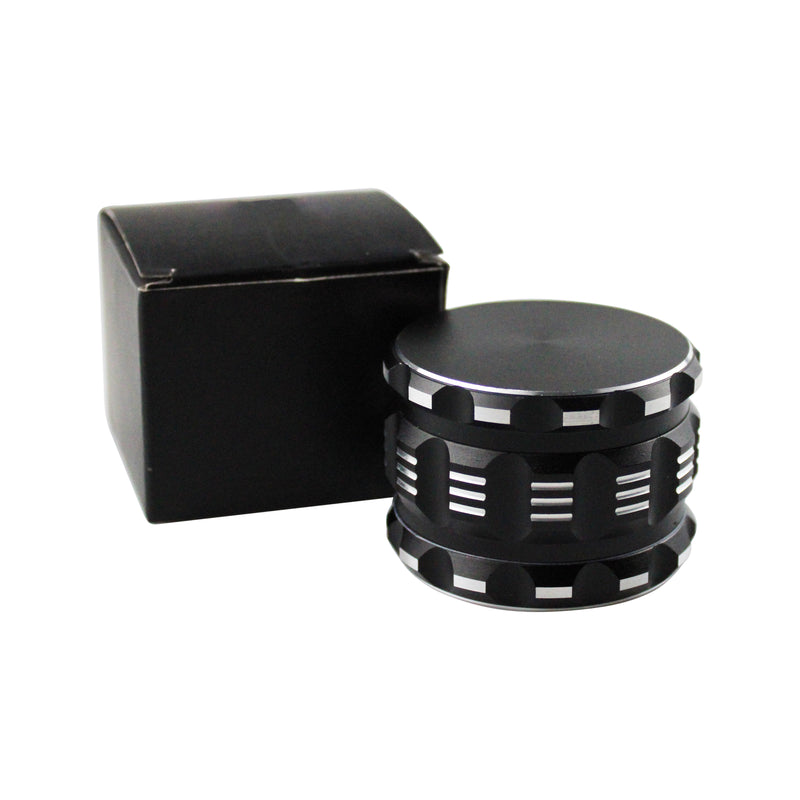 2.5" Spice Herb Grinder - Black Aluminium