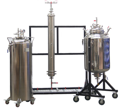 Hardware Factory Store Inc - 12 LBS, Single Column, Active System with MVP-6CFM recovery Pump - [variant_title]