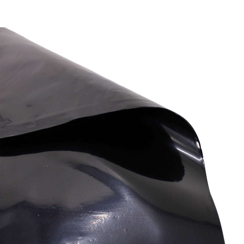 HYDROPONIC DEPOT Black Plastic Sheeting Roll 6 Mil