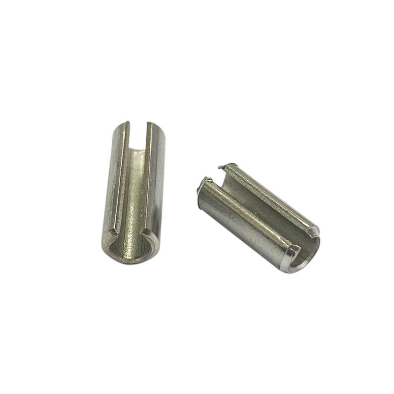 200Pcs M2 M2.5 M3 M4 Slotted Spring Pin Assortment Kit, 304 Stainless Steel