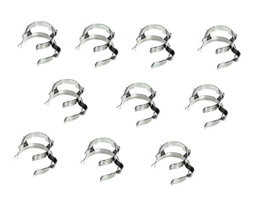 Hardware Factory Store Inc - Lab metal Standard Taper Clip(S/S), Stainless Steel Lab Clamp, Conical Head Clip -10pcs - [variant_title]