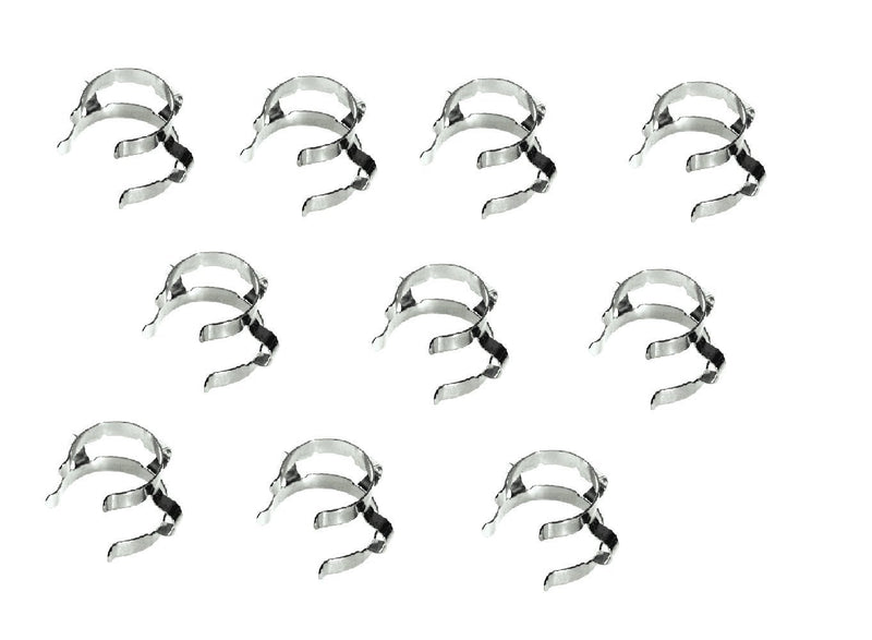 Hardware Factory Store Inc - Lab metal Standard Taper Clip(S/S), Stainless Steel Lab Clamp, Conical Head Clip -10pcs - [variant_title]