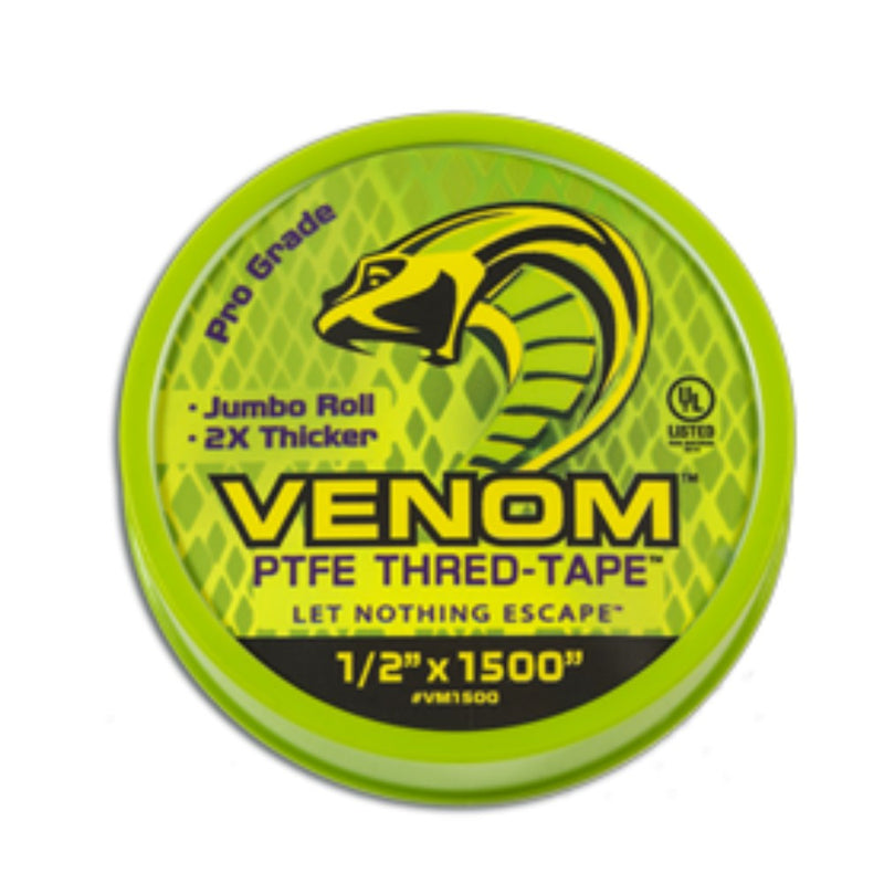 VENOM PTFE THRED-TAPE (1/2" x 1500")