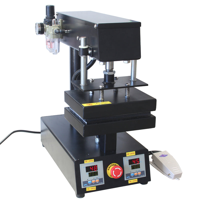 8"X6" Digital Pneumatic Heat Rosin & Sublimation Press - Dual Heater