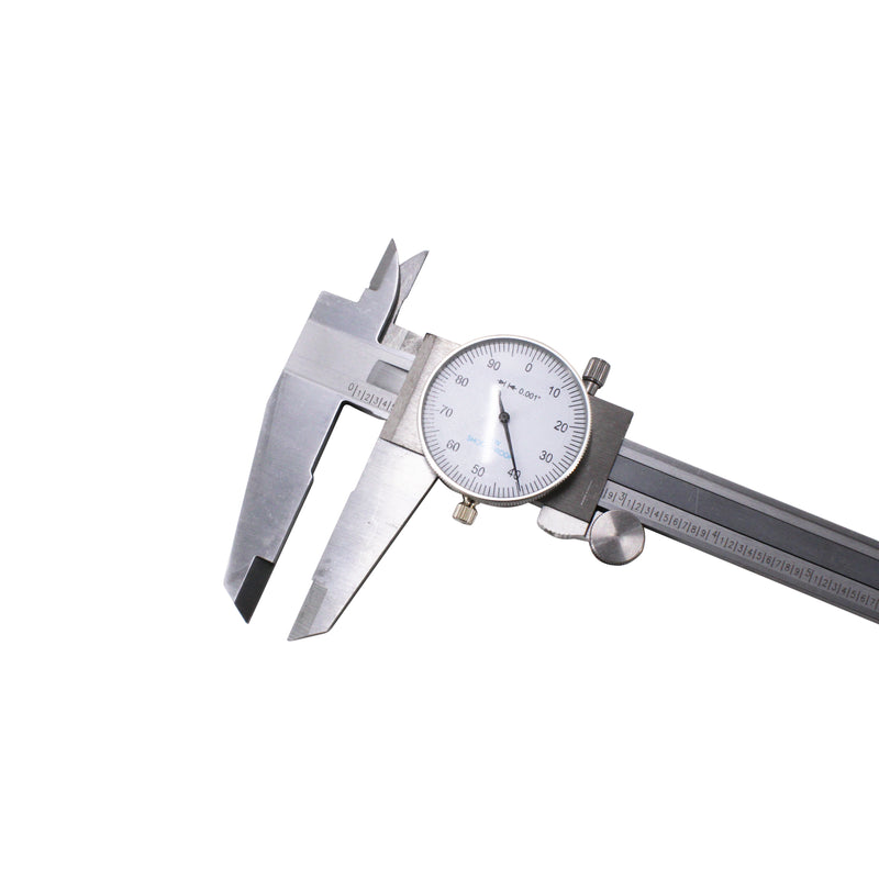 0-12" 4 Way Dial Caliper .001" Shock Proof