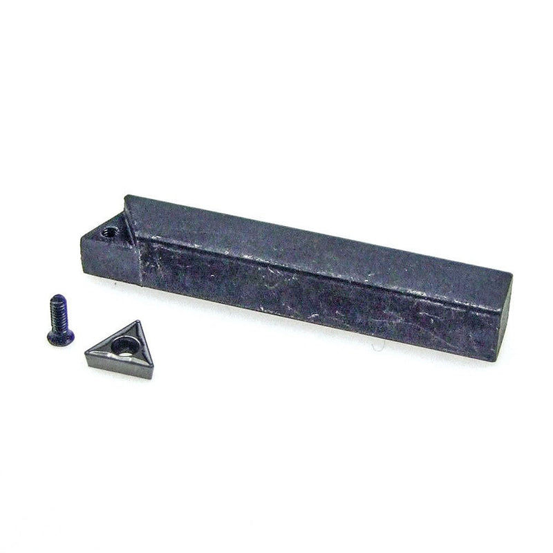 5 Piece 1/4" Mini Lathe Indexable Carbide Inset Tool Bit Set