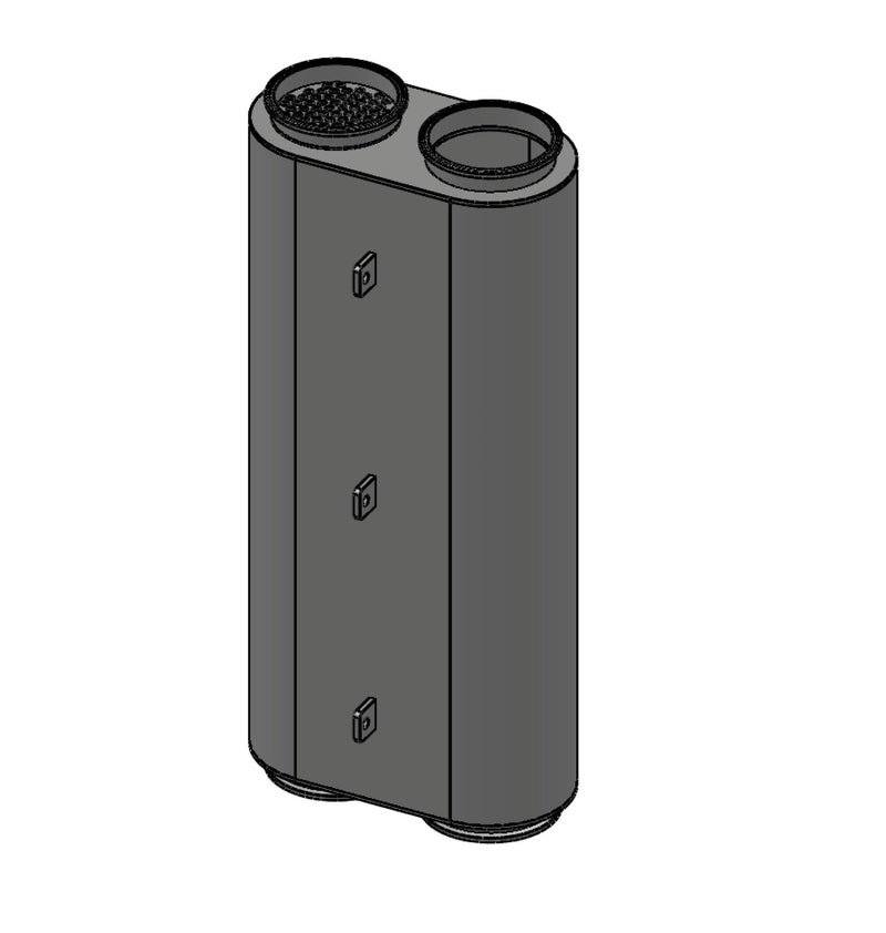 Double Sleeve Condensor / Recovering Rate : 5lbs a min. (55 of 1/2" Tube)