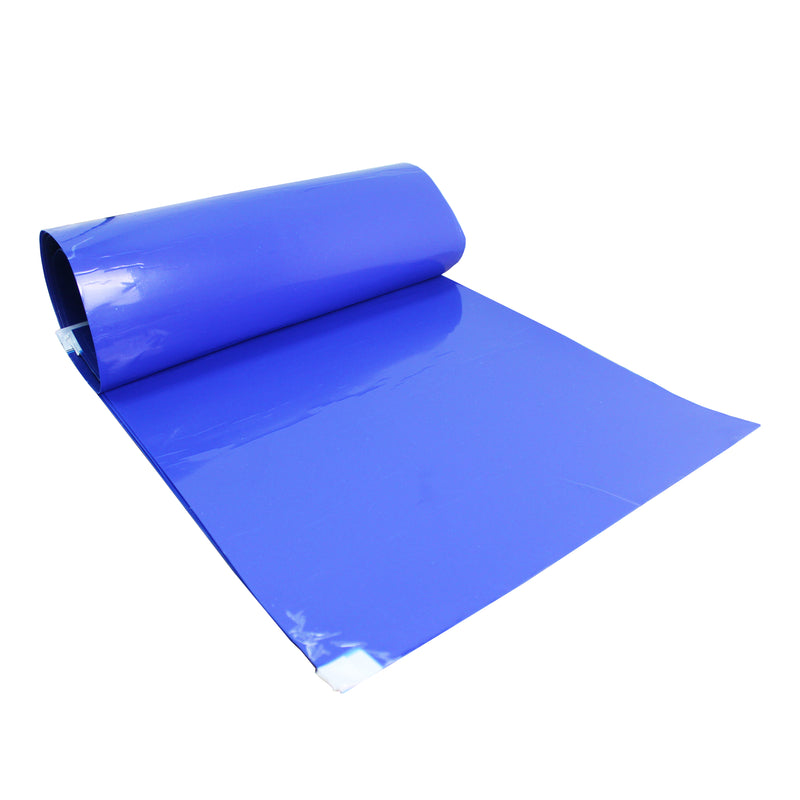 4 Mats of 30 Sheets Blue Adhesive Mat 18" x 36" for Cleanroom, Laboratory, Hospital, 4 Mats/Box