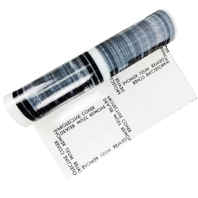 Car Floor Mat 4 Mil Clear Adhesive Car Carpet Protector Film Roll Breakpoint Protector Cover Sheet