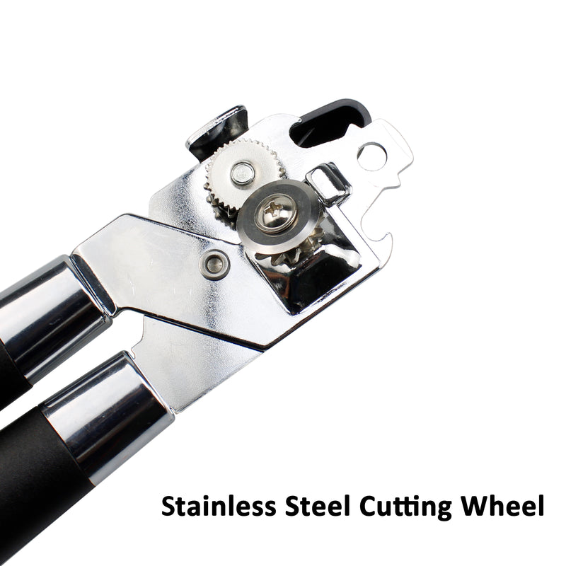 Professional Stainless Steel Manual Can Opener Smooth Edge Prime