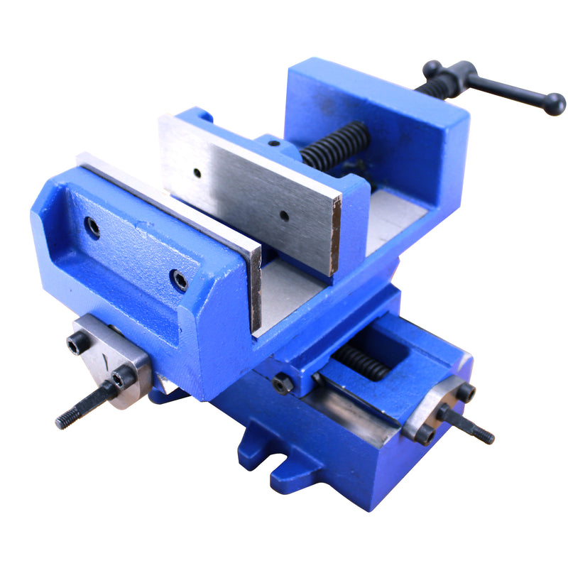 Compound Cross Slide Industrial Strength Benchtop & Drill Press Vise 3" 4" 5" 6"
