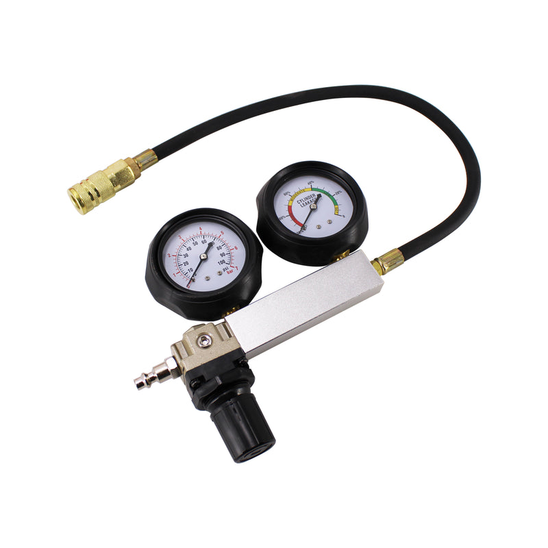 Cylinder Leak Detector Engine Compression Diagnosis Tester Test Kit