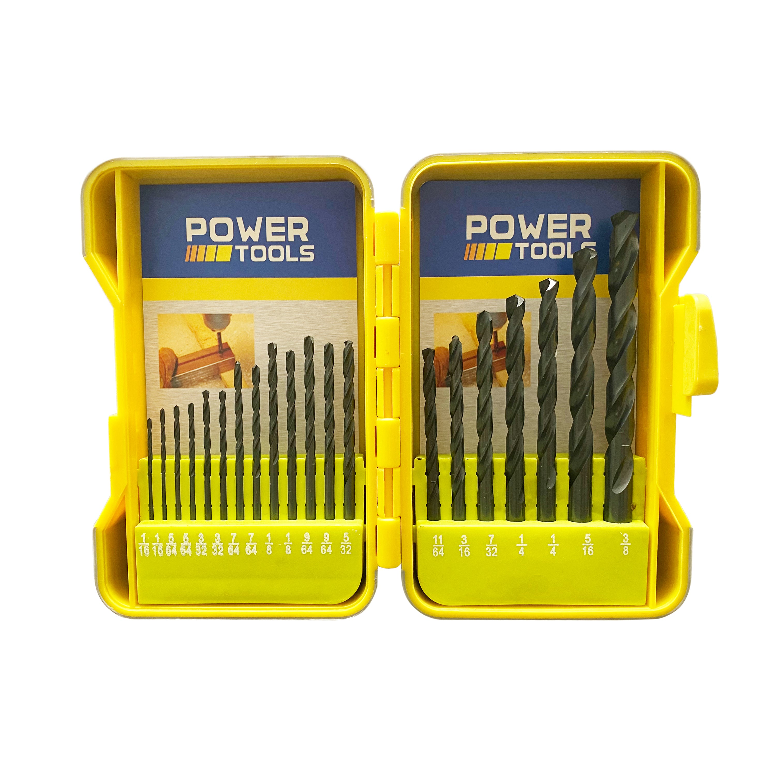 HFS (R) Black Oxide Drill Bit Set, 20-Piece – Hardware Factory Store