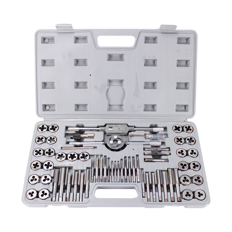 SAE Standard Tap and Die 60PC Rethread Set-Cut External&Internal Threads
