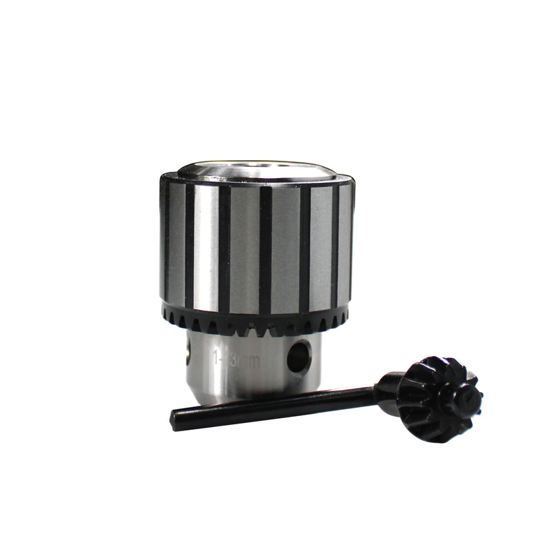 Drill Chuck w/Key (1/32"-1/2" and JT6)