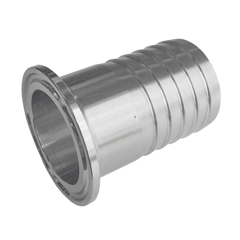 1.5" Tri Clamp To Hose Barb Adapters Stainless Steel 304