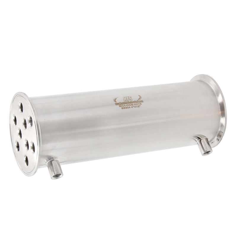 Tri-Clamp Tube In Shell Heat Exchanger Condenser Dephlegmator Reflux