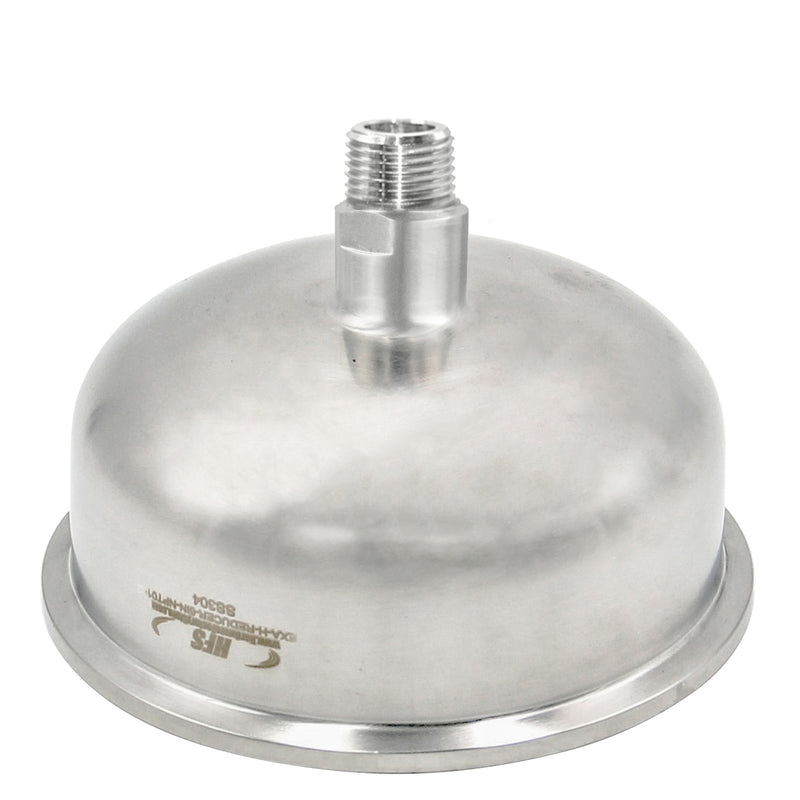 Tri Clamp To NPT Female/Male Hemispherical Bowl Reducers