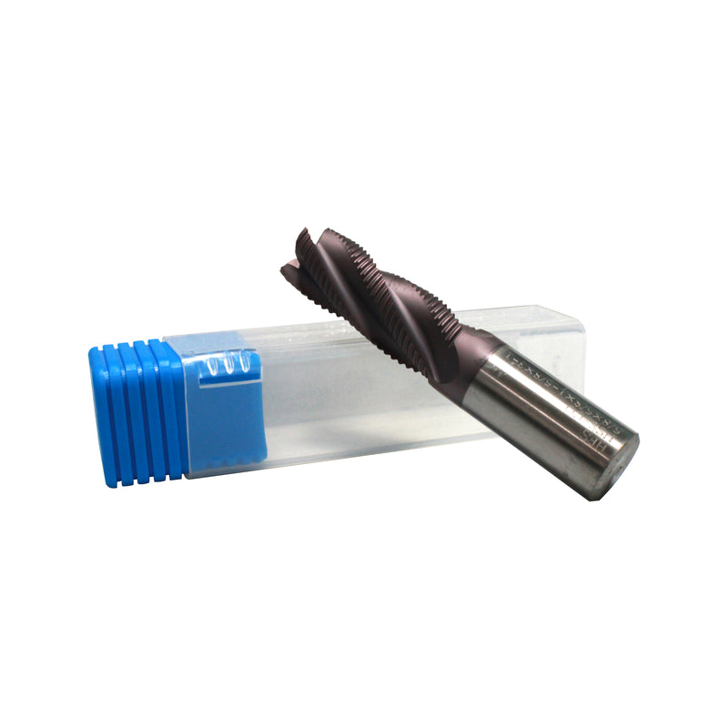 Standard Tooth M42 8% Cobalt Tialn Roughing End Mill 5/8" * 5/8" * 1-5/8" * 3-1/4"