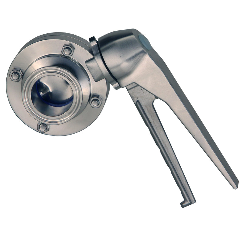 Hardware Factory Store Inc - Tri Clamp Butterfly Valve - Squeeze Trigger - [variant_title]