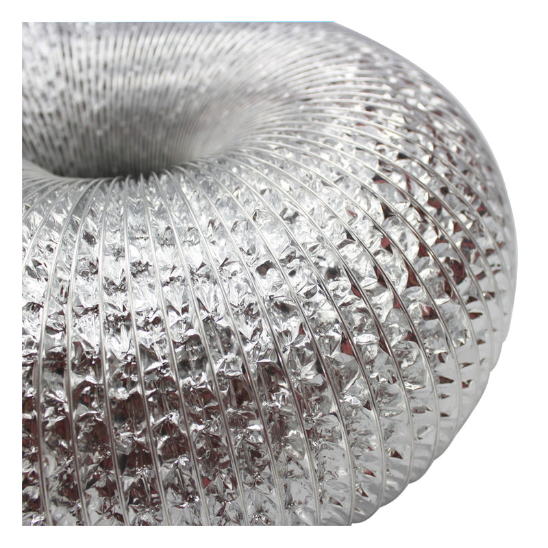 HYDROPONIC DEPOT Non-Insulated Flex Air Aluminum Foil Ducting Vent