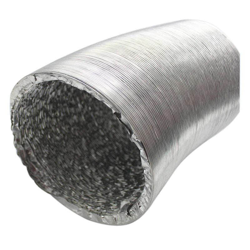 HYDROPONIC DEPOT Non-Insulated Flex Air Aluminum Foil Ducting Vent