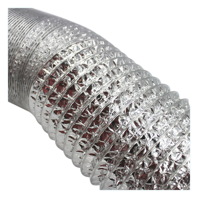 HYDROPONIC DEPOT Non-Insulated Flex Air Aluminum Foil Ducting Vent