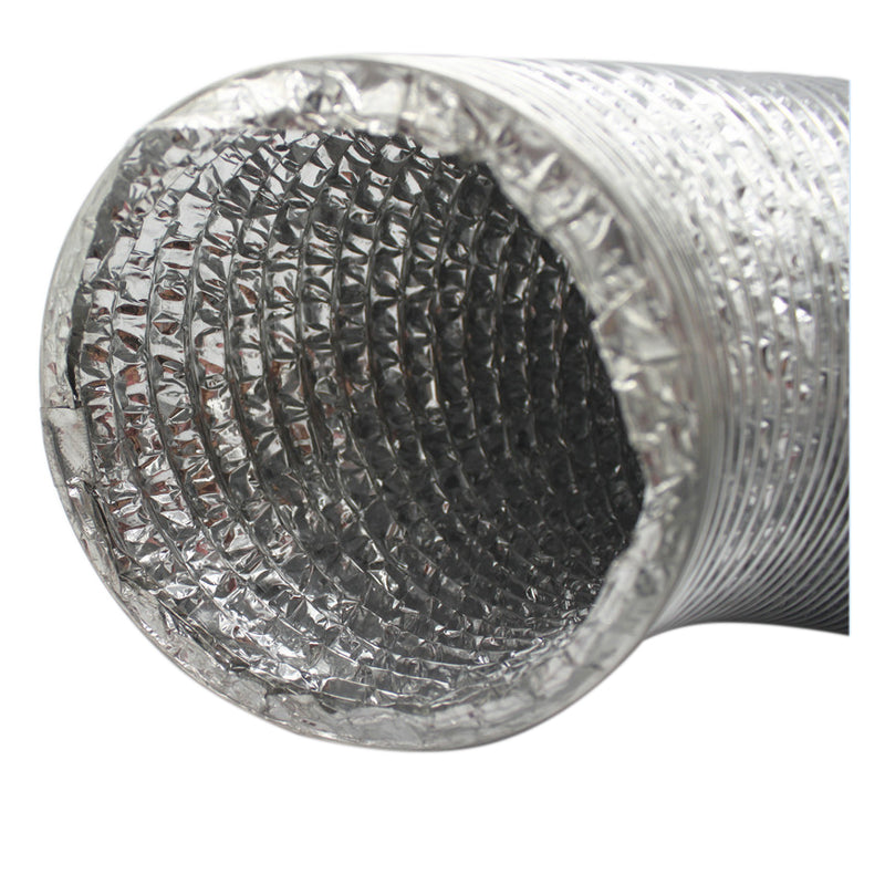 HYDROPONIC DEPOT Non-Insulated Flex Air Aluminum Foil Ducting Vent