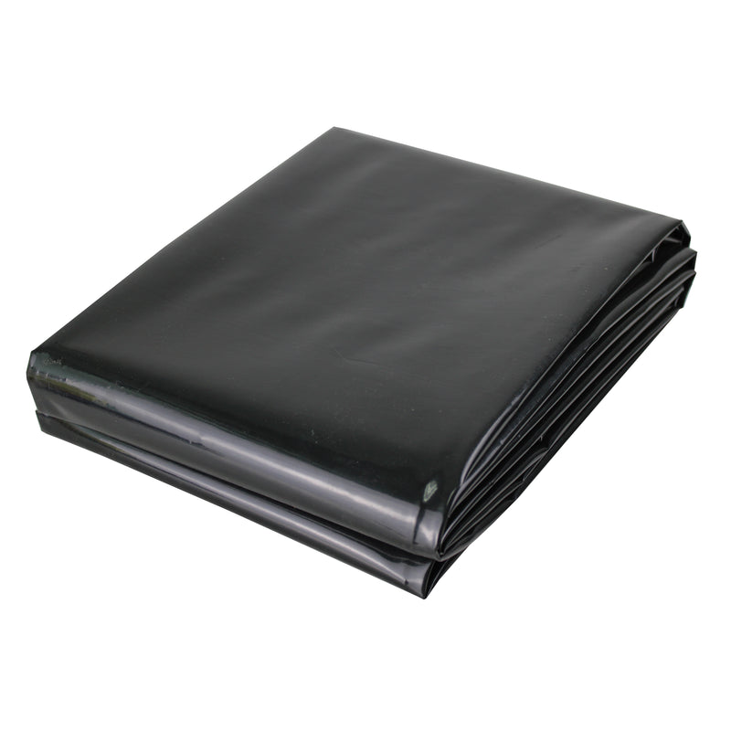 HYDROPONIC DEPOT Pond Liner, HDPE, 11.8-Mil Durable Pond Skins for Water Gardens, Fish Ponds, Black Waterfall
