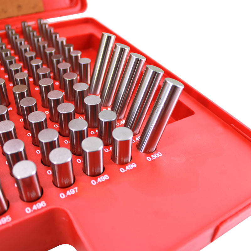 Steel Pin Gage Set Plus+ 250 PCS M2 .251-.500"