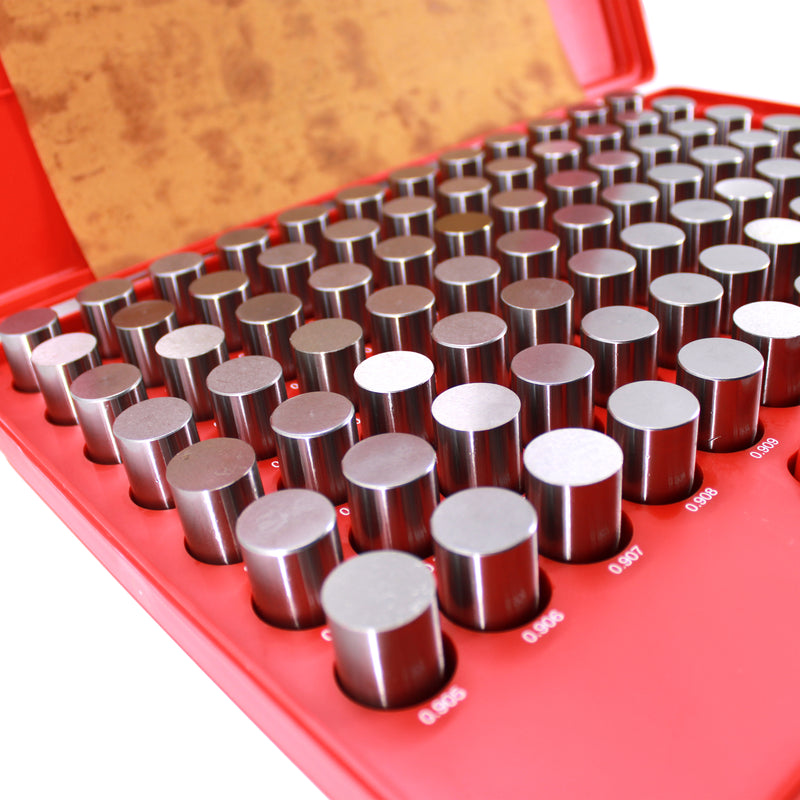 Steel Pin Gage Set Plus+ 84 PCS M6 .833-.916"