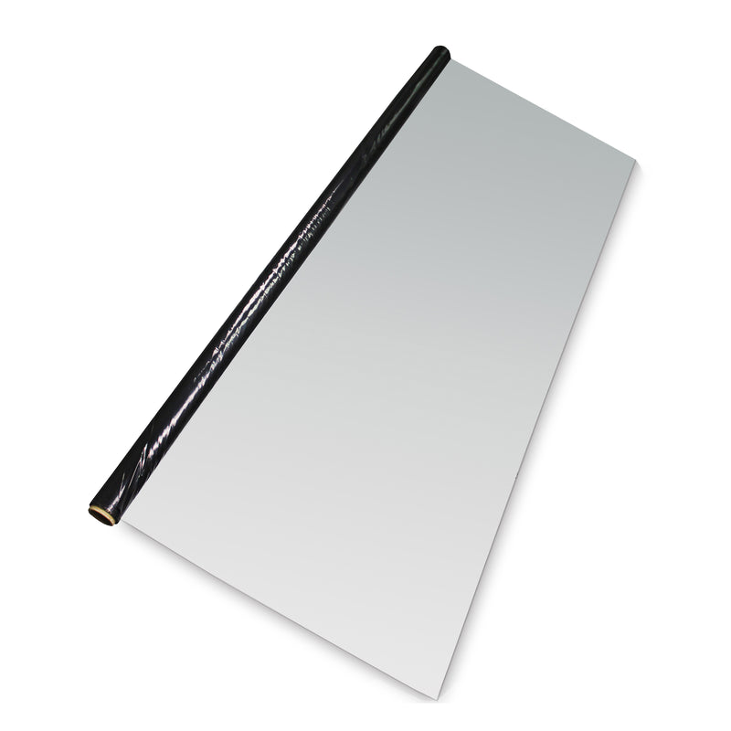 HYDROPONIC DEPOT 1 Mil LLDPE Silver Black Metallic Plastic Mulch Plastic Film for Fruits, Vegetables, Crops, Greenhouse, Garden