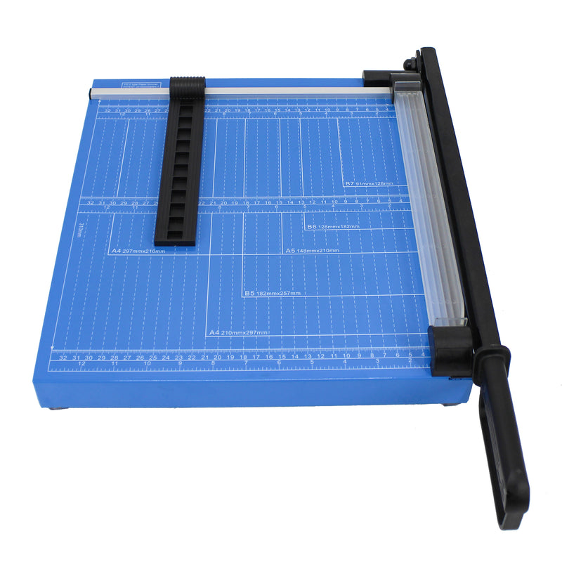12" A4 Paper Cutter Multi-Purpose Trimmer Copper Leather, Plastic, Iron