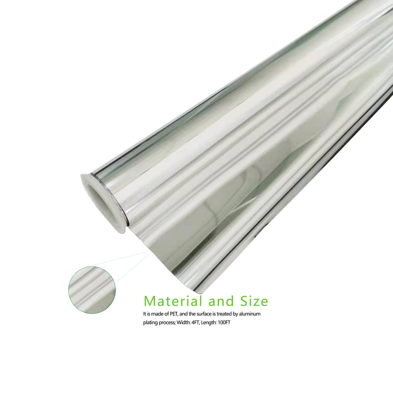 HYDROPONIC DEPOT Horticulture Highly Reflective Mylar Film Roll 2 Mil