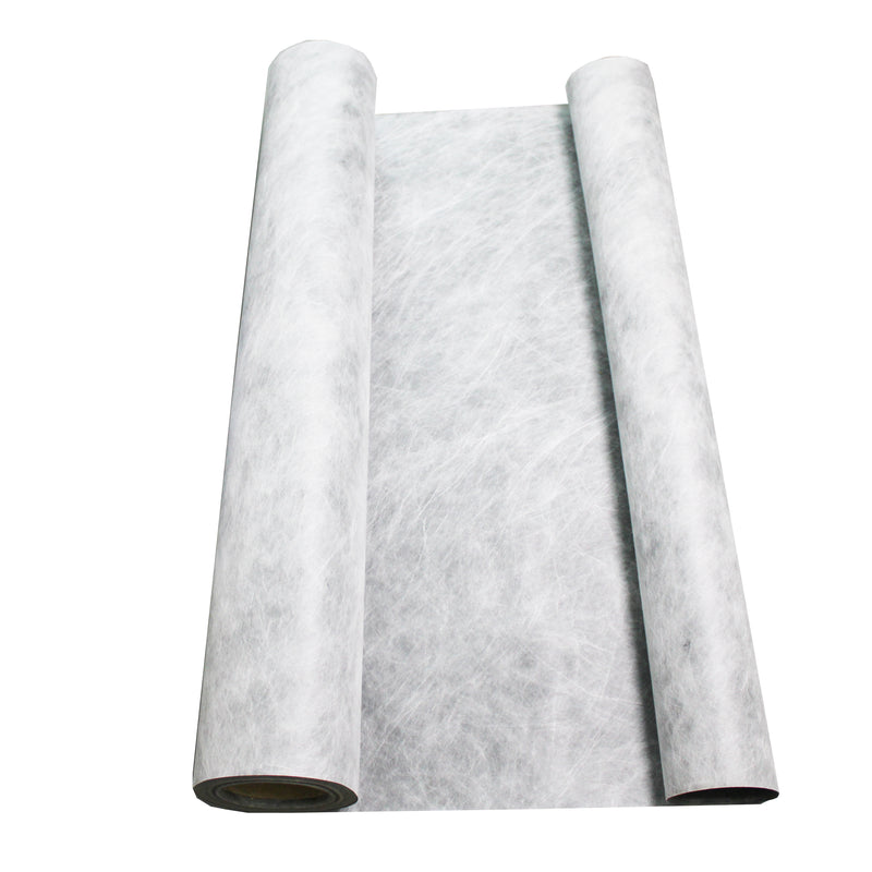 216 SQ.FT Gray PE-PP Waterproof Coiled Material Membrane Tile Flooring Underlayment Roll 23.6 Mil 3.3" x 65.6&