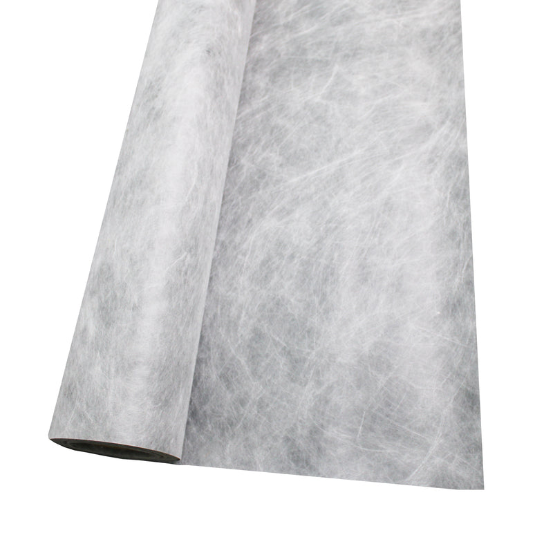216 SQ.FT Gray PE-PP Waterproof Coiled Material Membrane Tile Flooring Underlayment Roll 23.6 Mil 3.3" x 65.6&