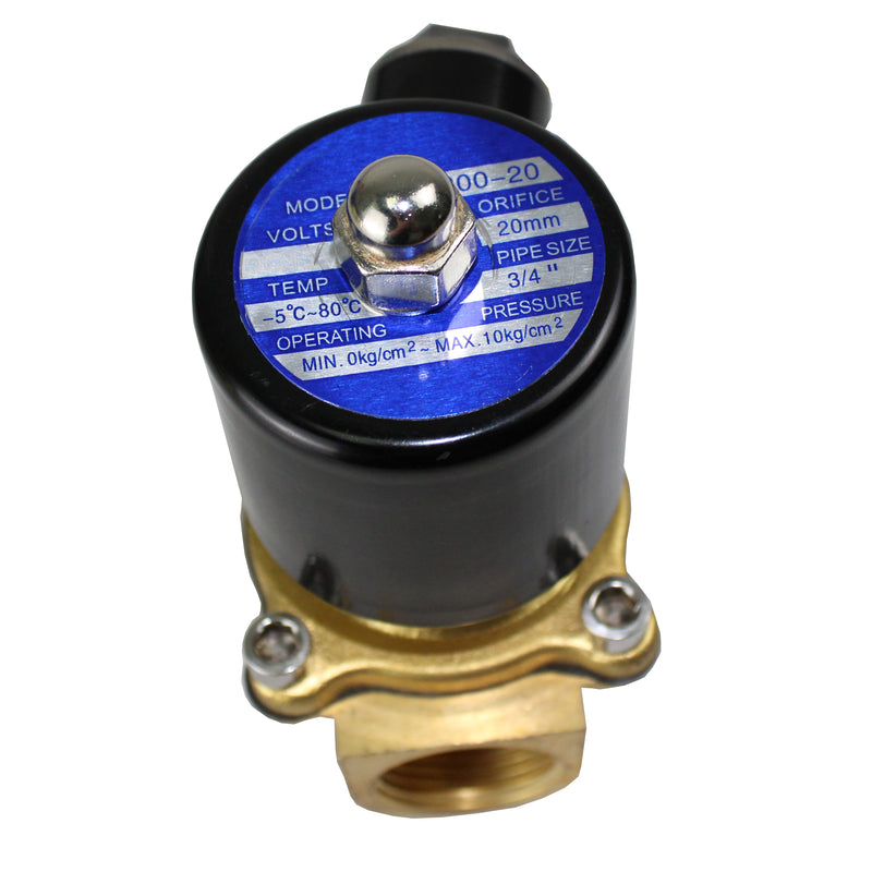 DC 12V 3/4 Inch Electric Solenoid Valve for Air Water