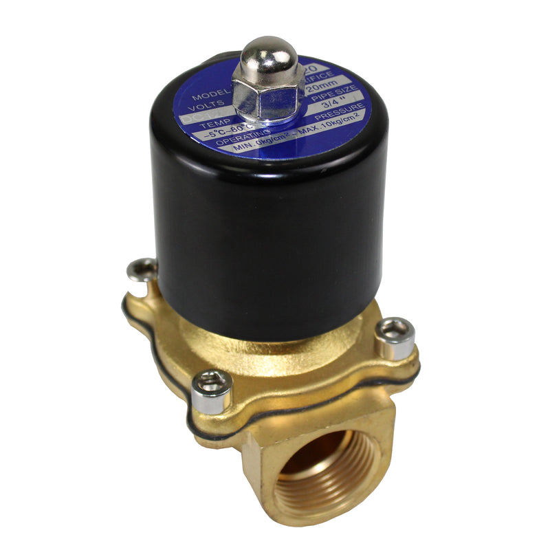DC 12V 3/4 Inch Electric Solenoid Valve for Air Water