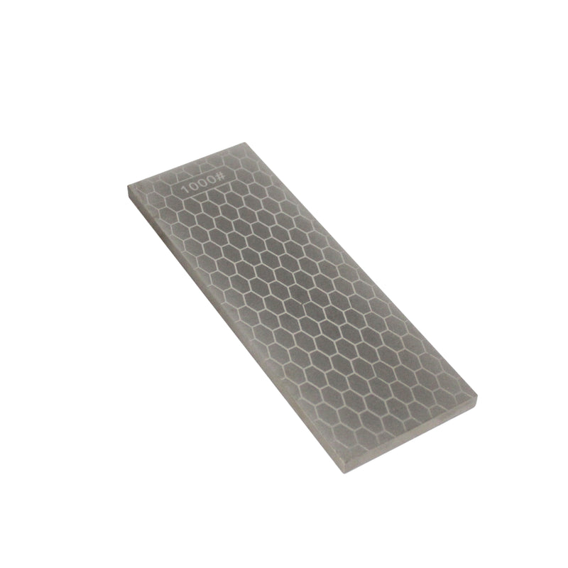 Diamond Sharpening Stone 8 Inch Diamond Hone Sharpening Plate 400/1000 Grit Flattening Stone Double-Sided Chisel Sharpening Honing Stone Fit Chisel Many Tools