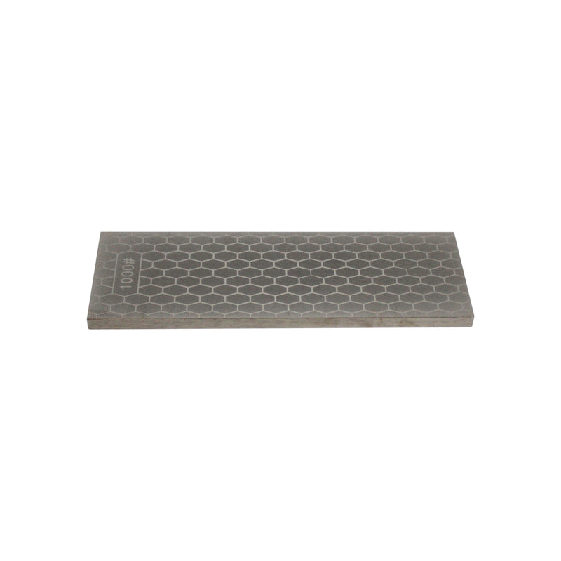Diamond Sharpening Stone 8 Inch Diamond Hone Sharpening Plate 400/1000 Grit Flattening Stone Double-Sided Chisel Sharpening Honing Stone Fit Chisel Many Tools