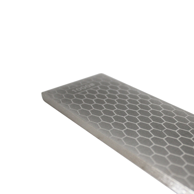 Diamond Sharpening Stone 8 Inch Diamond Hone Sharpening Plate 400/1000 Grit Flattening Stone Double-Sided Chisel Sharpening Honing Stone Fit Chisel Many Tools