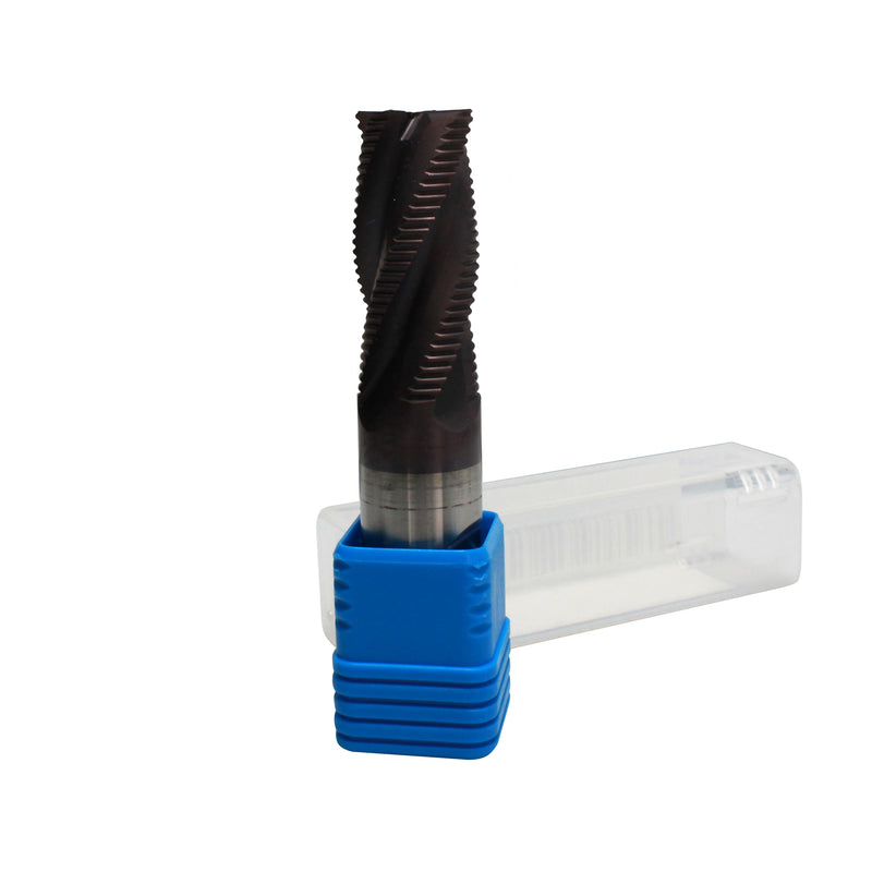 Standard Tooth M42 8% Cobalt Tialn Roughing End Mill 3/4" * 3/4" * 1-5/8" * 3*3/4"